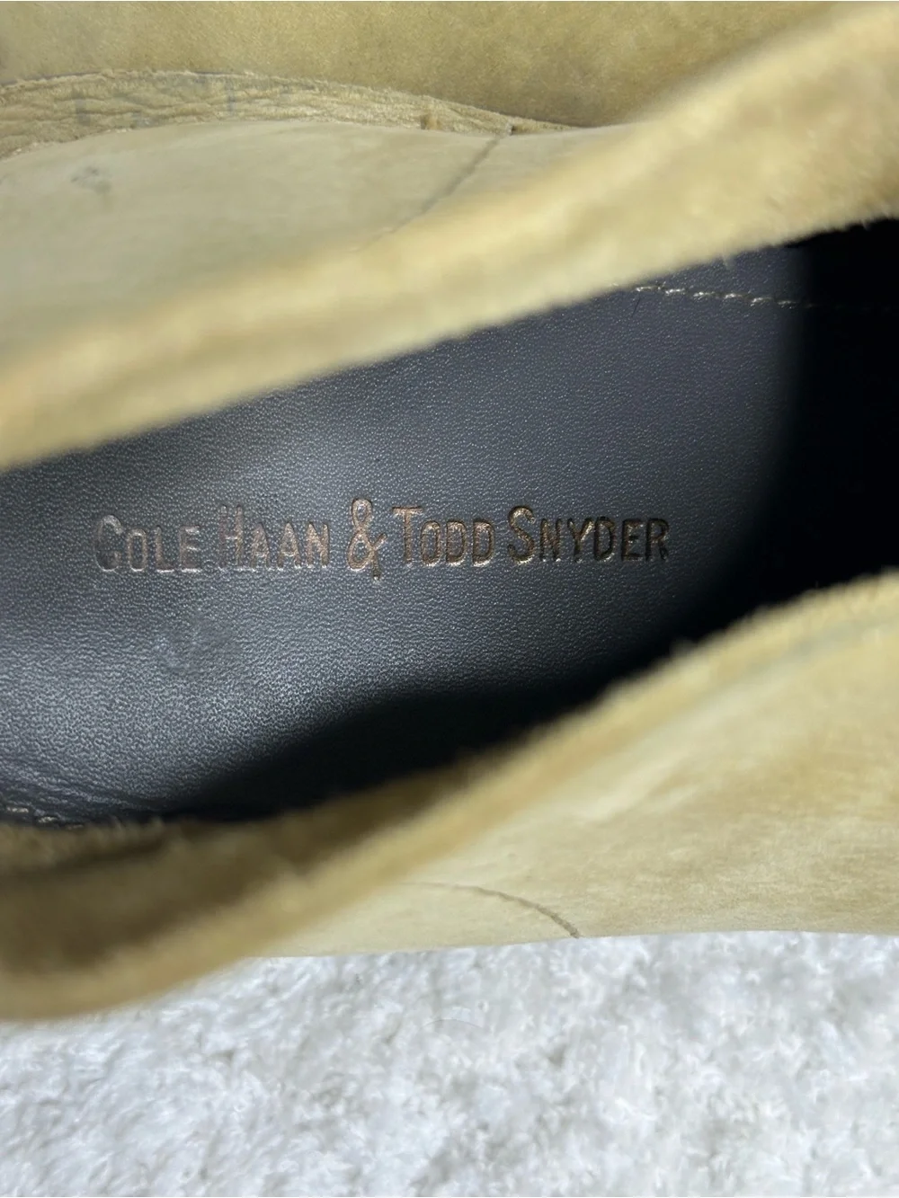 Cole Haan & Todd Snyder collab | Suede Chukka Desert Boots Tan | Men’s Size 9M
